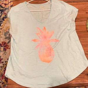 Lilly Pulitzer pineapple tee shirt
